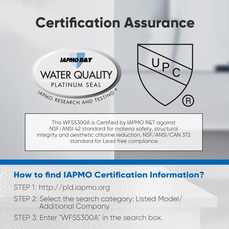 Pure Plus Under Sink Water Filter System, 22000 Gallons, 99.99% Chlorine Reduction, NSF/ANSI 42 Certified,Removes Heavy Metals,Chlorine, Direct Connect Under Counter Water Filtration System - Image 4